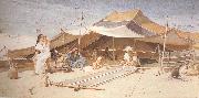 Charles rowbotham Spinners and Weavers (mk37) oil painting artist